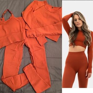 BALANCE ATHLETICA leggings, sports bra, crop top